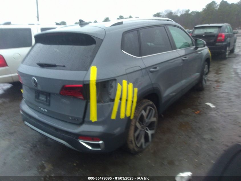2022 VOLKSWAGEN TAOS SEL VIN: 3VVJX7B24NM028557