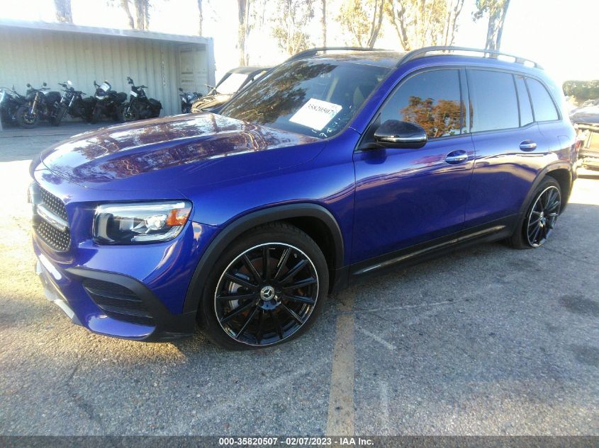 2022 MERCEDES-BENZ GLB GLB 250 VIN: W1N4M4GB9NW256204