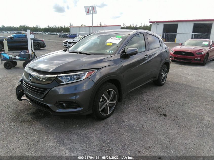 2022 HONDA HR-V EX VIN: 3CZRU6H55NM704336