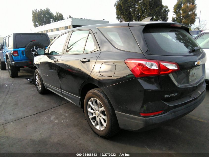 2020 CHEVROLET EQUINOX LS VIN: 2GNAXHEV9L6264985