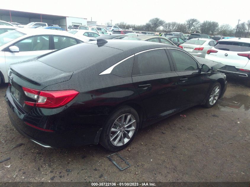 2021 HONDA ACCORD SEDAN LX VIN: 1HGCV1F17MA076658