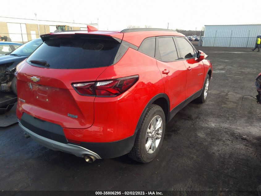 2021 CHEVROLET BLAZER LT VIN: 3GNKBBRA5MS533476