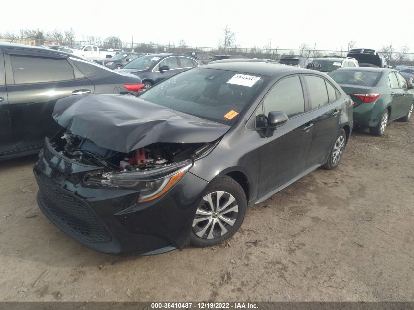 2022 TOYOTA COROLLA HYBRID LE VIN: JTDEAMDE0NJ048826