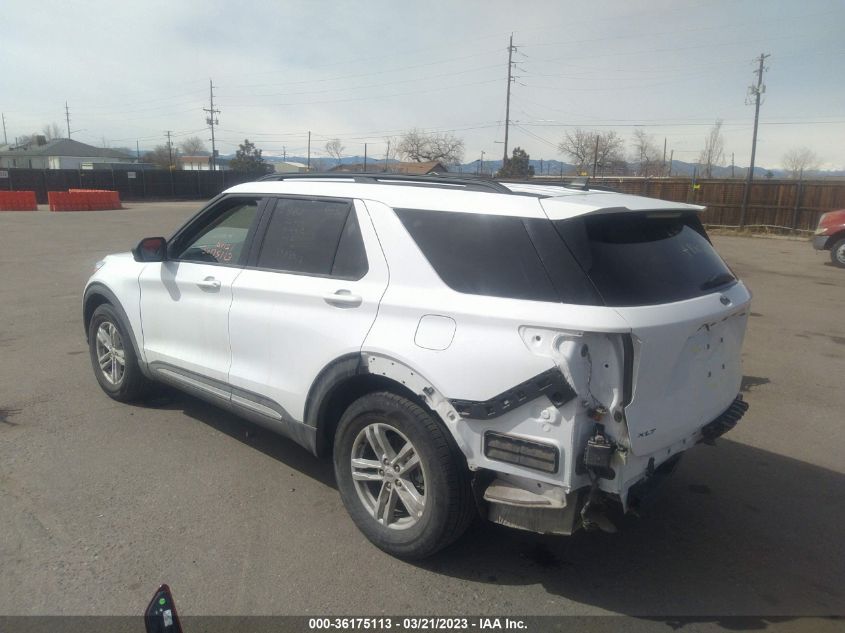 2022 FORD EXPLORER XLT VIN: 1FMSK7DH9NGA50739