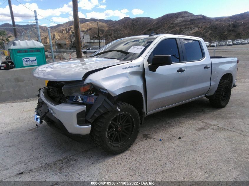 2022 CHEVROLET SILVERADO 1500 LTD CUSTOM VIN: 3GCPYBEK3NG146733