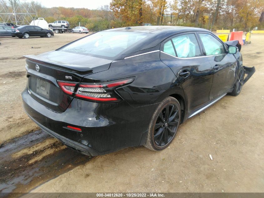 2021 NISSAN MAXIMA SR VIN: 1N4AA6EV1MC510974