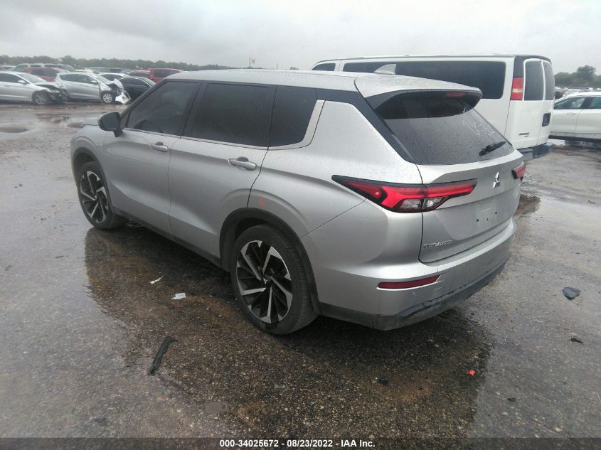 2022 MITSUBISHI OUTLANDER ES VIN: JA4J3TA85NZ020257