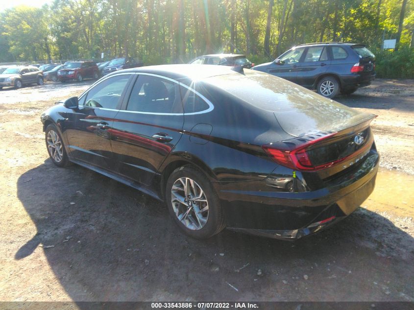 2020 HYUNDAI SONATA SEL VIN: 5NPEF4JAXLH001456