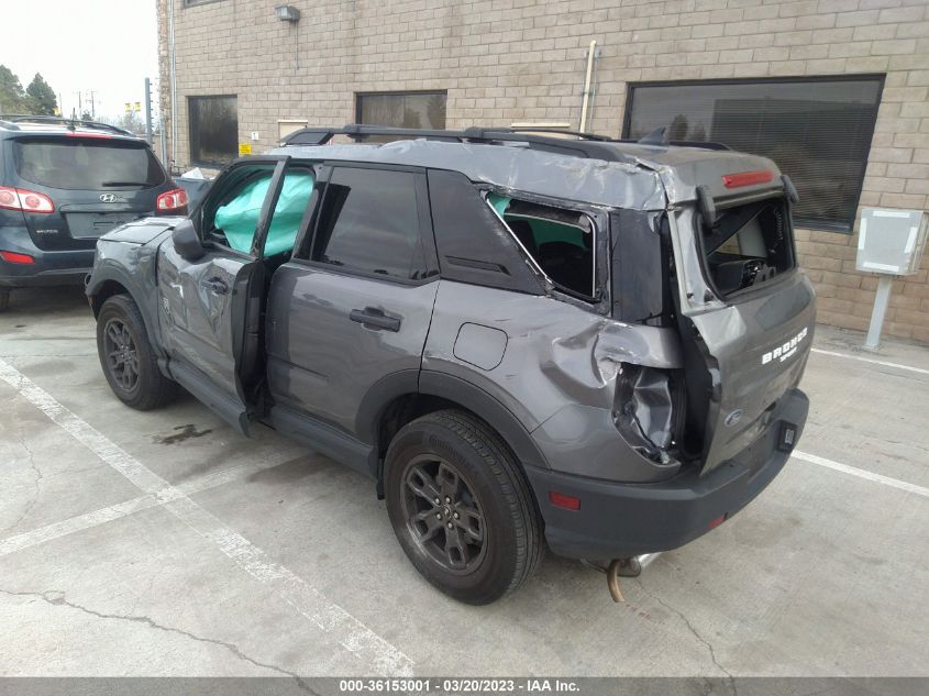2022 FORD BRONCO SPORT BIG BEND VIN: 3FMCR9B66NRD89156