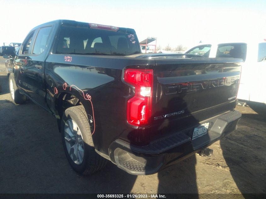 2022 CHEVROLET SILVERADO 1500 LTD CUSTOM VIN: 3GCPWBEK7NG177473