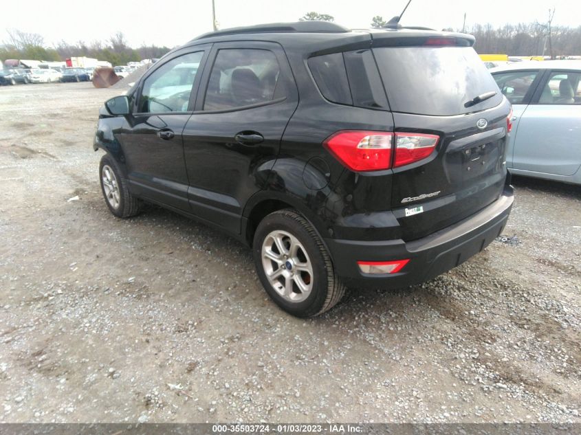 2021 FORD ECOSPORT SE VIN: MAJ3S2GE1MC450108