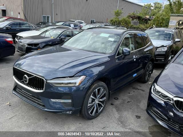 2022 VOLVO XC60 MOMENTUM VIN: YV4L12RK0N1920946