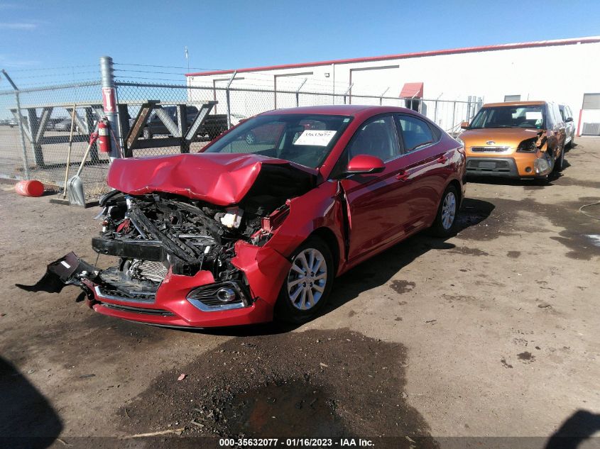 2021 HYUNDAI ACCENT SEL VIN: 3KPC24A6XME142838