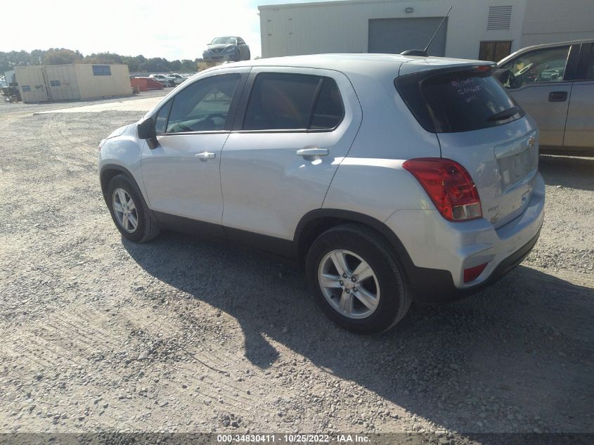 2022 CHEVROLET TRAX LS VIN: KL7CJKSM6NB544775