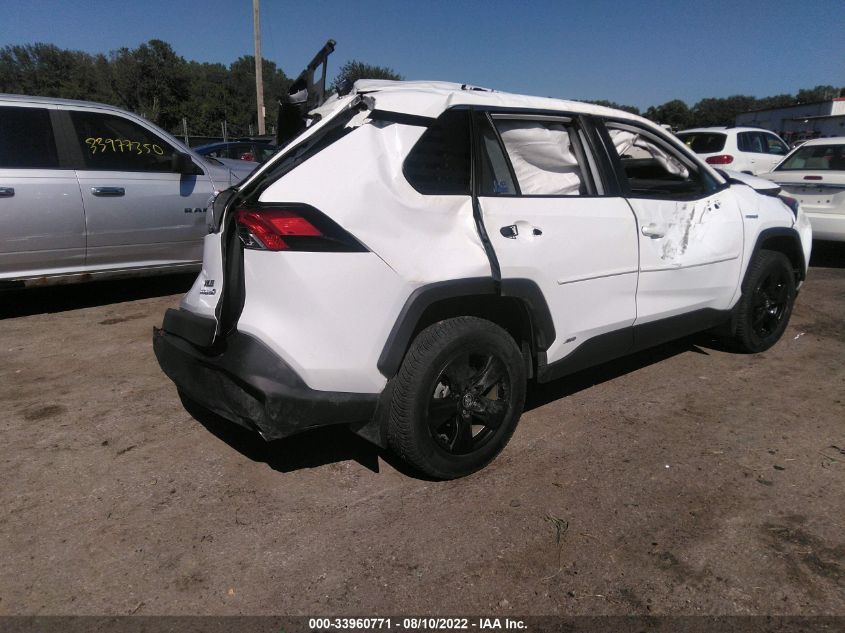 2021 TOYOTA RAV4 HYBRID VIN: 4T3R6RFV2MU023889