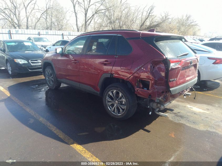 2022 TOYOTA RAV4 HYBRID XLE PREMIUM VIN: 4T3B6RFV1NU077803