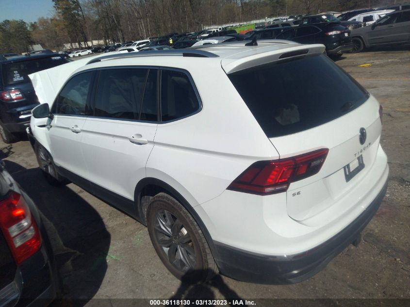 2022 VOLKSWAGEN TIGUAN SE VIN: 3VV3B7AX5NM014154