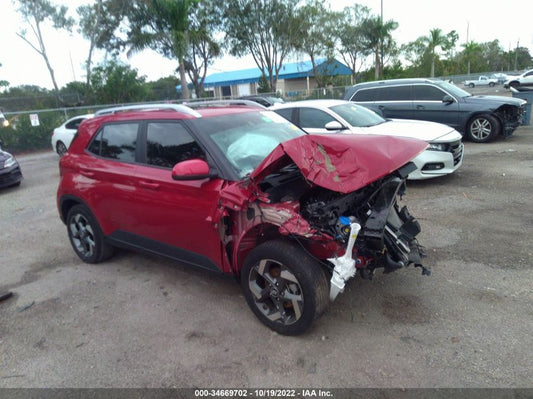 2021 HYUNDAI VENUE SEL VIN: KMHRC8A3XMU107718