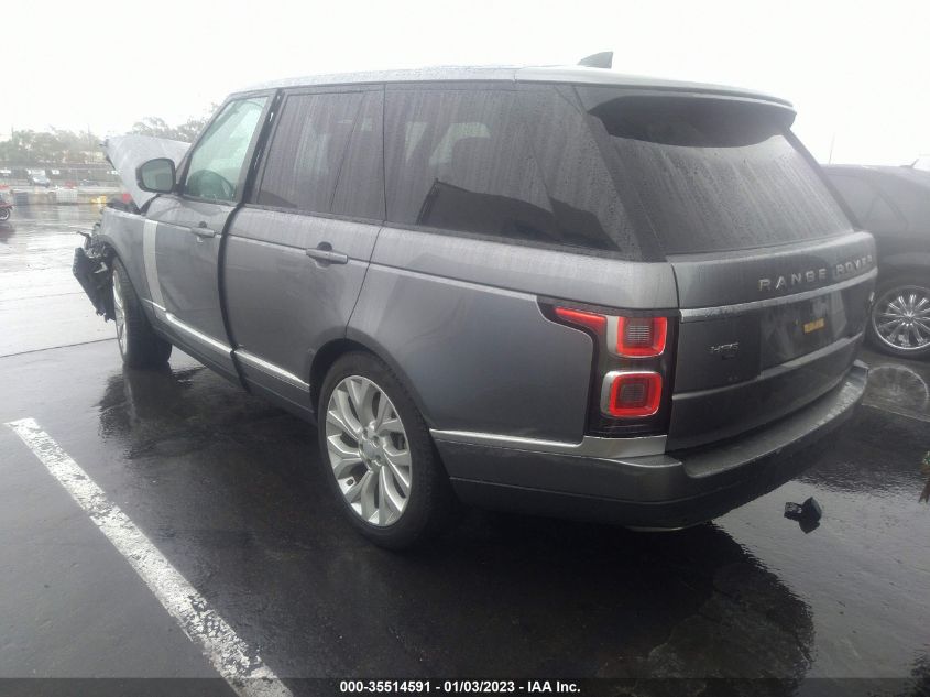 2021 LAND ROVER RANGE ROVER P525 WESTMINSTER VIN: SALGS2SE7MA421669