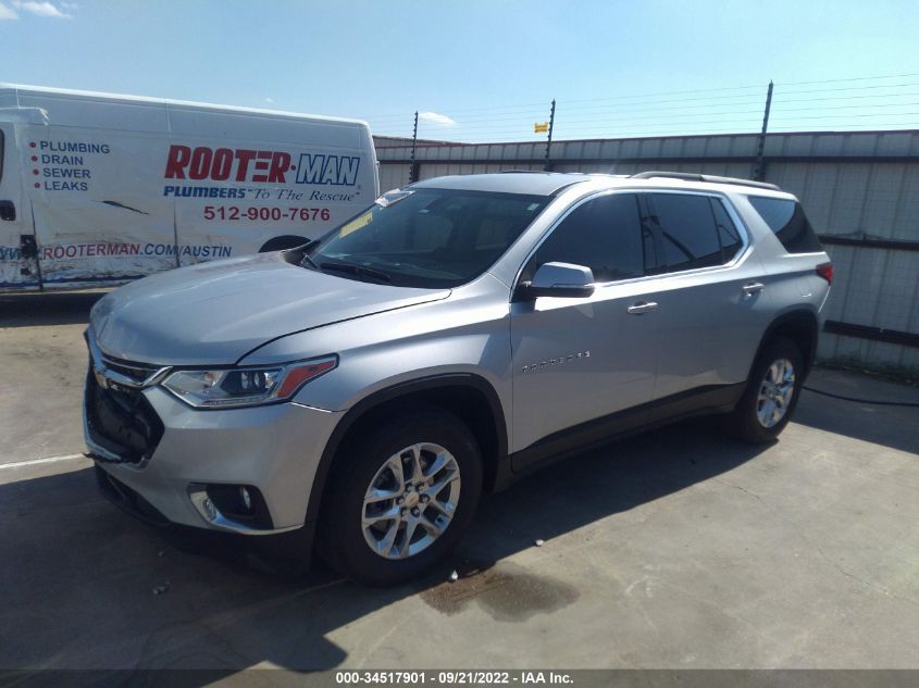 2021 CHEVROLET TRAVERSE LT CLOTH VIN: 1GNEVGKW8MJ235870