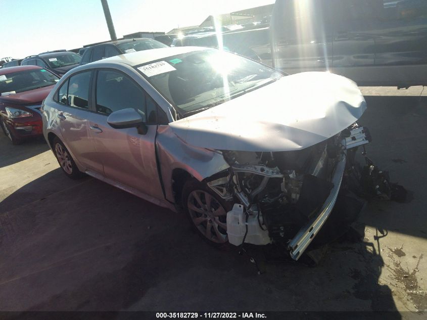 2022 TOYOTA COROLLA LE VIN: 5YFEPMAE2NP384329