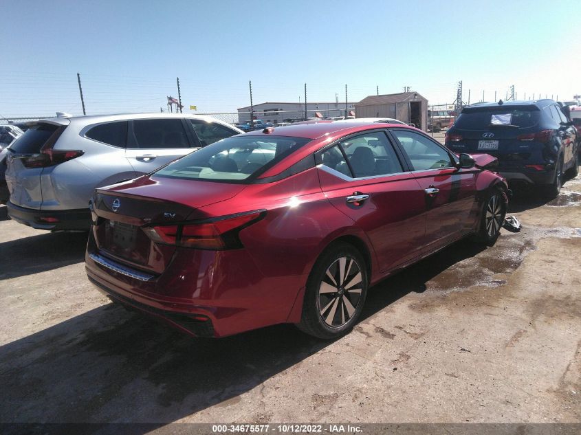 2021 NISSAN ALTIMA 2.5 SV VIN: 1N4BL4DV8MN350794