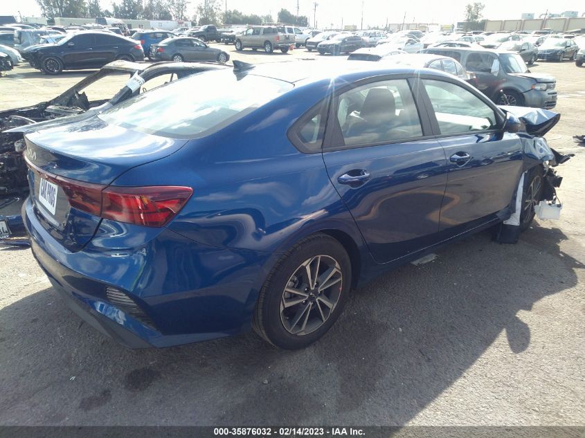 2022 KIA FORTE LXS VIN: 3KPF24AD2NE496883