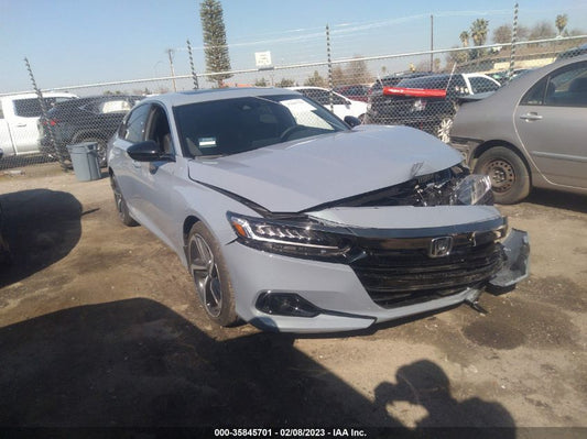 2022 HONDA ACCORD SEDAN SPORT VIN: 1HGCV2F3XNA023493