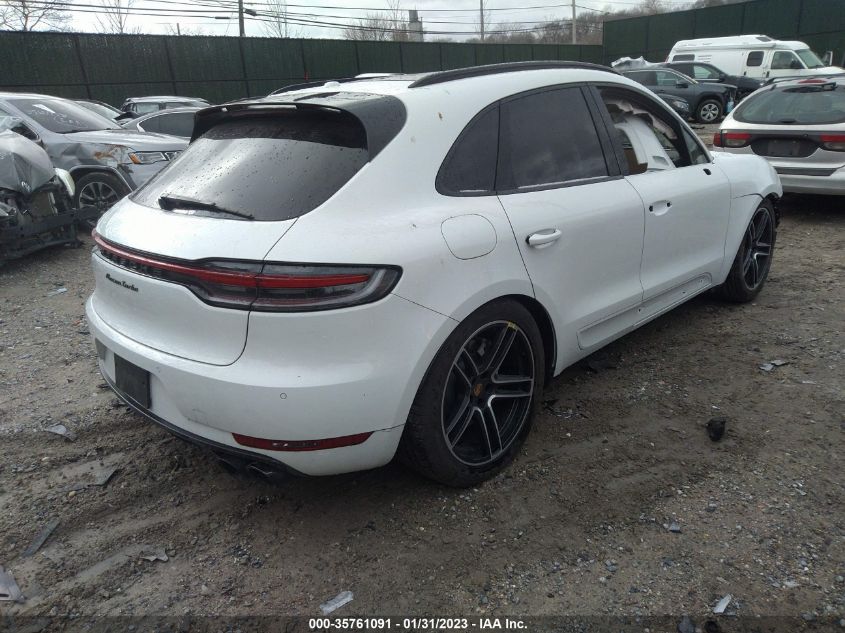 2021 PORSCHE MACAN TURBO VIN: WP1AF2A53MLB60336