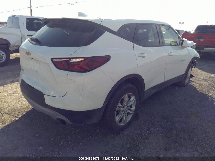 2022 CHEVROLET BLAZER LT VIN: 3GNKBCR49NS153865