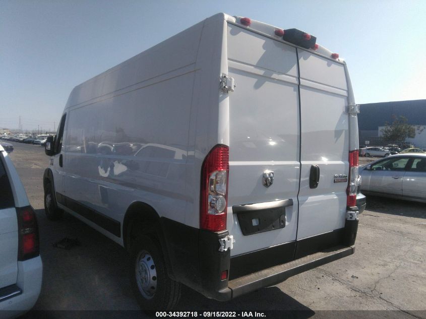 2021 RAM PROMASTER CARGO VAN VIN: 3C6LRVDG6ME574646