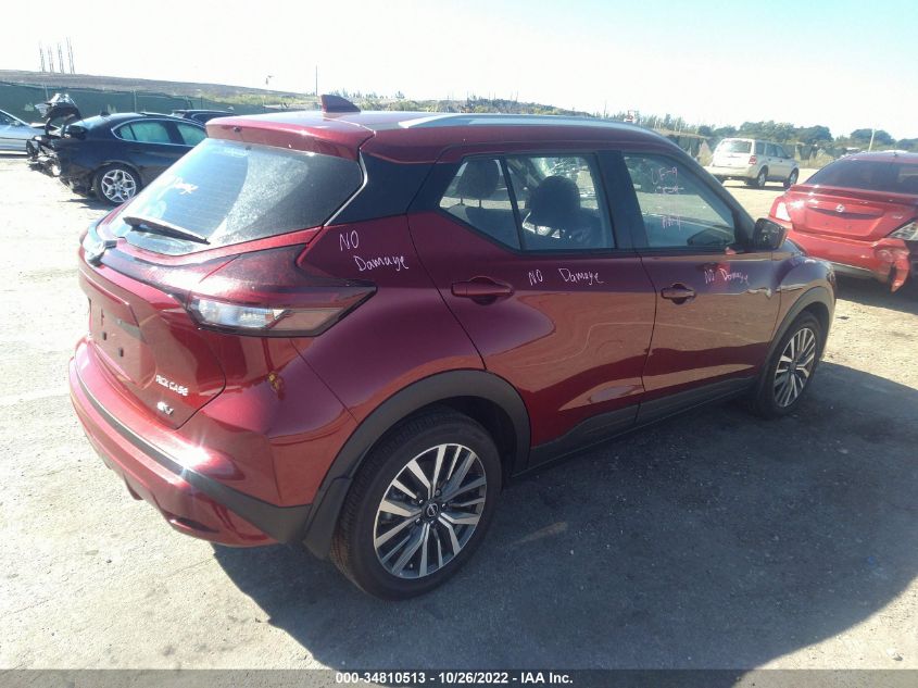 2022 NISSAN KICKS SV VIN: 3N1CP5CV2NL503216