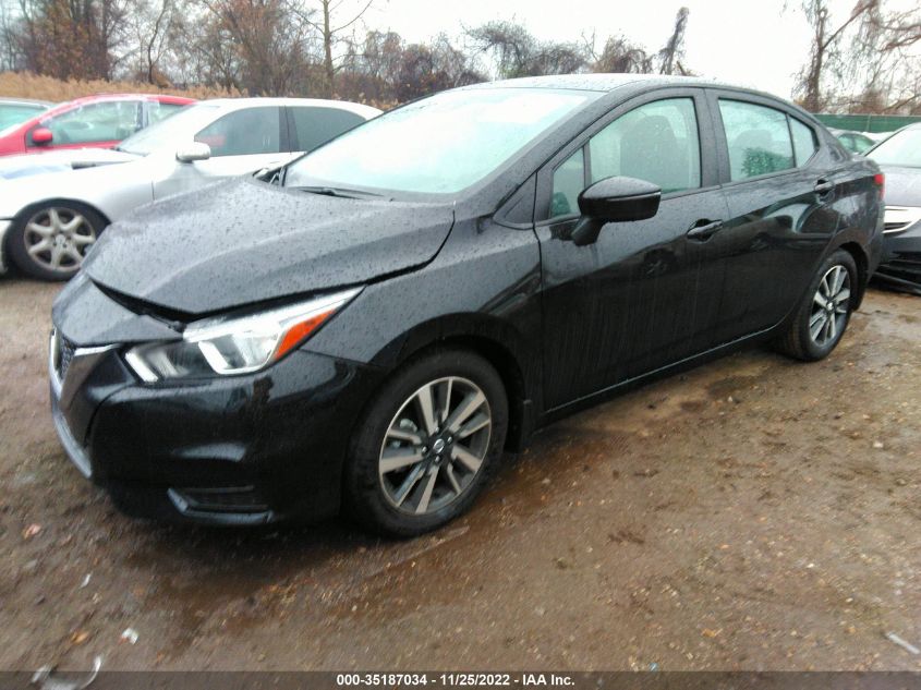 2021 NISSAN VERSA SV VIN: 3N1CN8EV6ML918090