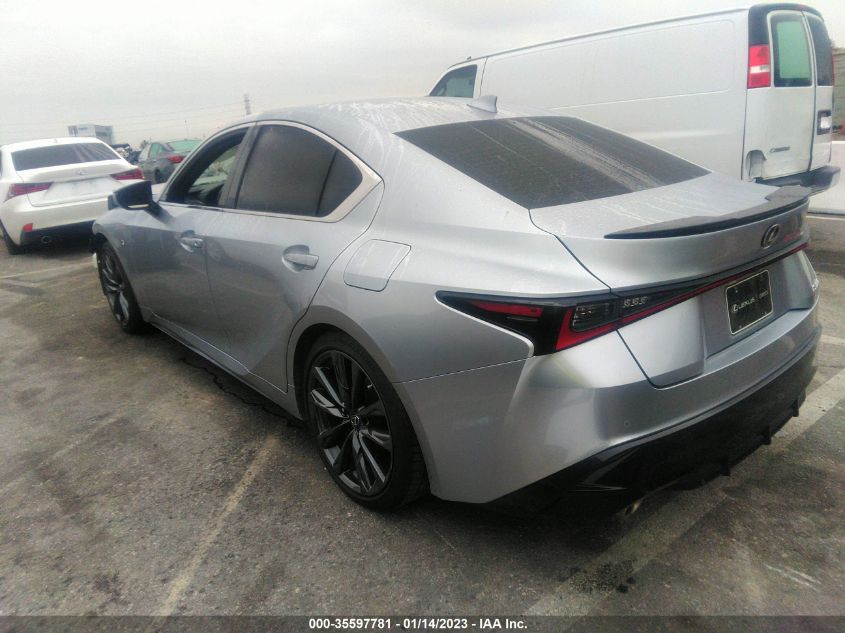 2022 LEXUS IS IS 350 F SPORT VIN: JTHGZ1B29N5049781