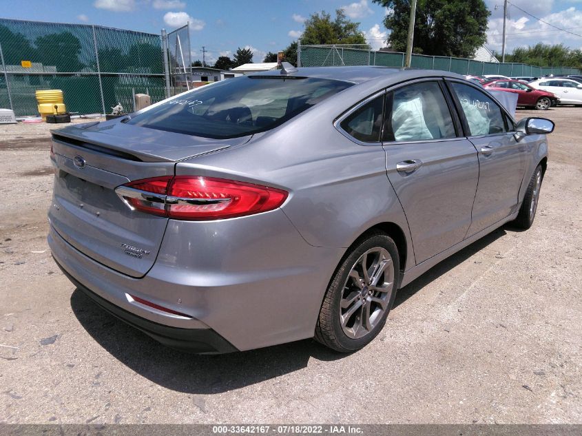 2020 FORD FUSION HYBRID TITANIUM VIN: 3FA6P0RU4LR129834