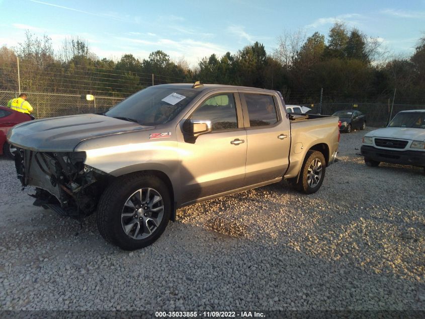 2021 CHEVROLET SILVERADO 1500 LT VIN: 1GCUYDED6MZ175075