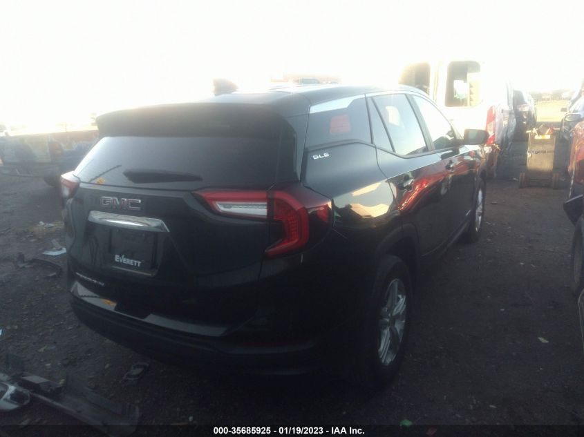 2022 GMC TERRAIN SLE VIN: 3GKALMEV6NL181157