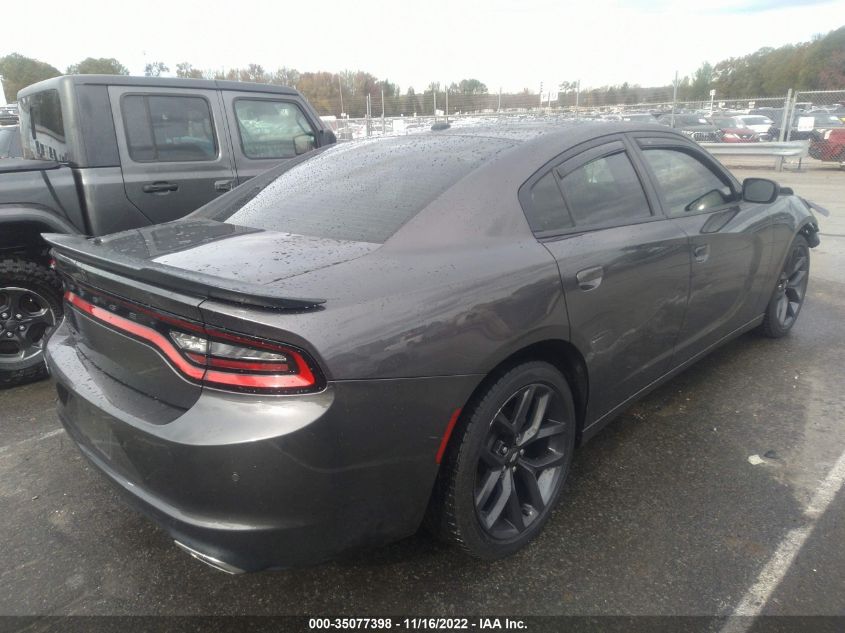 2020 DODGE CHARGER SXT VIN: 2C3CDXBG6LH136187