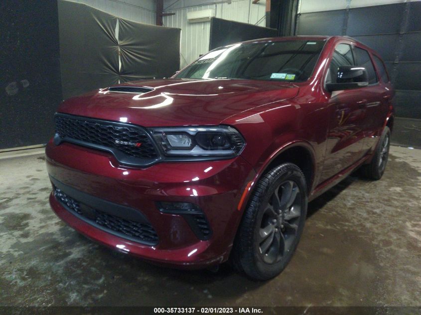 2022 DODGE DURANGO GT PLUS VIN: 1C4RDJDG4NC200832