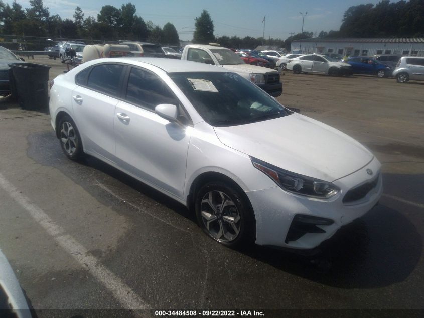 2021 KIA FORTE LXS VIN: 3KPF24AD8ME368906