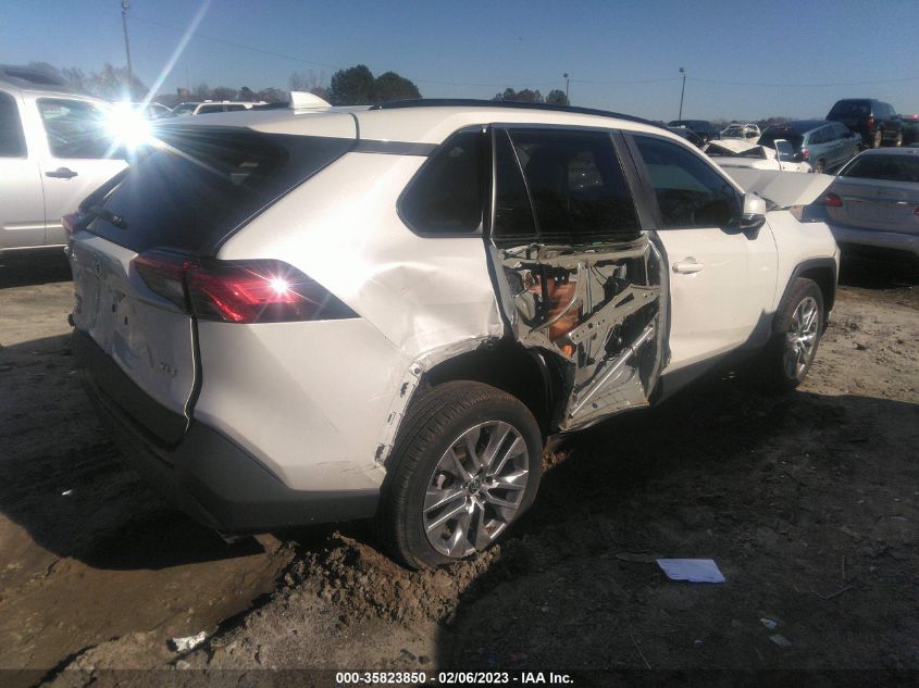 2022 TOYOTA RAV4 XLE PREMIUM VIN: 2T3C1RFV5NW197994