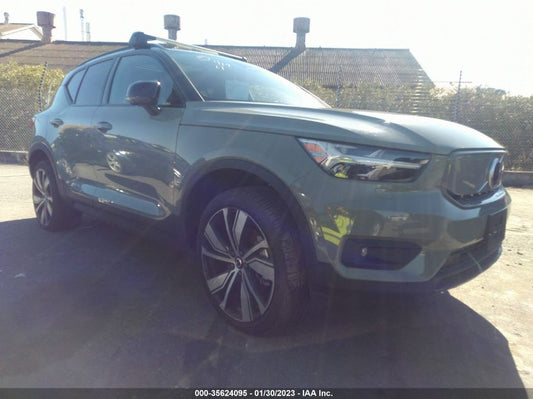 2022 VOLVO XC40 RECHARGE PURE TWIN ULTIMATE VIN: YV4ED3UB8N2774481
