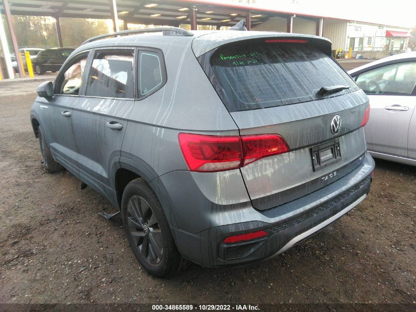 2022 VOLKSWAGEN TAOS S VIN: 3VVMX7B28NM018479