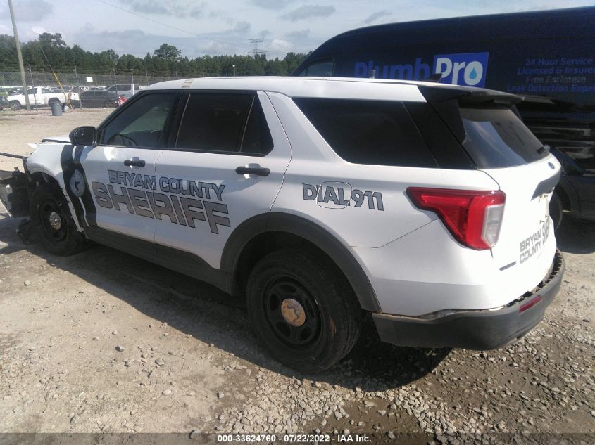 2020 FORD POLICE INTERCEPTOR VIN: 1FM5K8AW6LGB84031