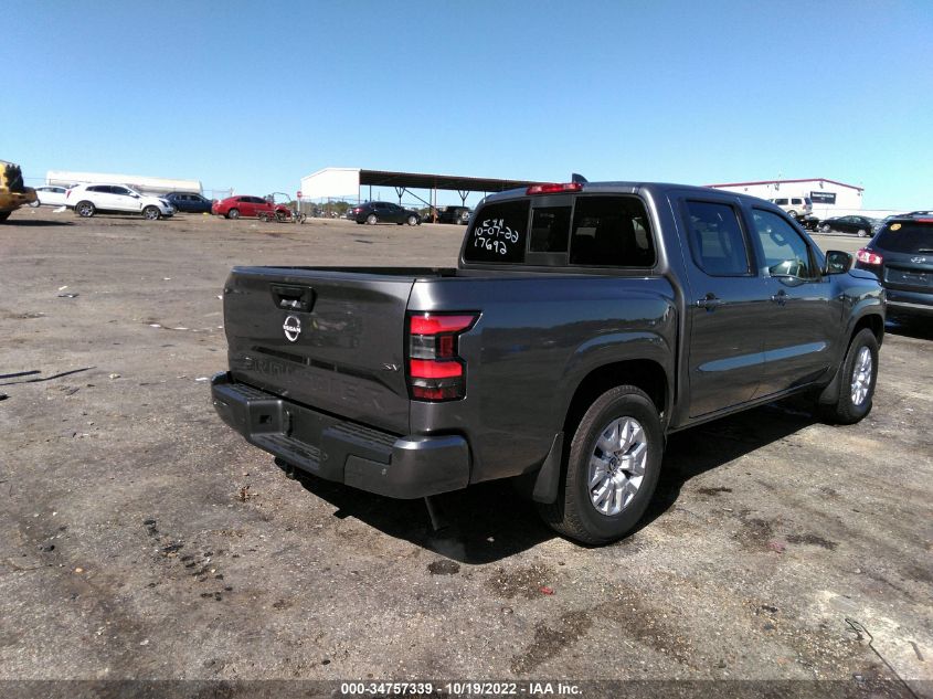 2022 NISSAN FRONTIER SV VIN: 1N6ED1EJ1NN651002
