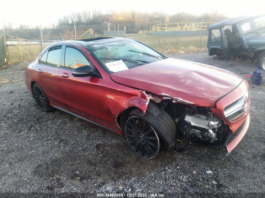 2021 MERCEDES-BENZ C-CLASS AMG C 43 VIN: W1KWF6EB5MR620517