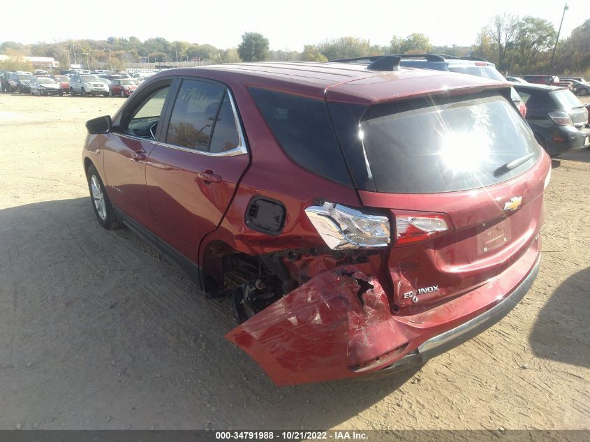 2021 CHEVROLET EQUINOX LT VIN: 2GNAXUEV5M6155515