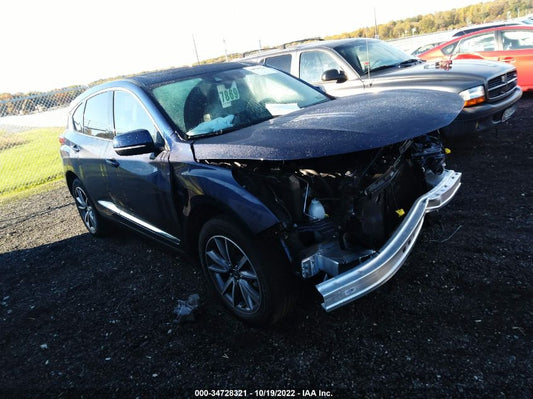 2021 ACURA RDX W/TECHNOLOGY PACKAGE VIN: 5J8TC2H54ML045562