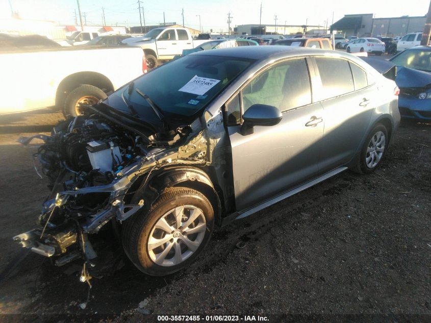 2022 TOYOTA COROLLA LE VIN: 5YFEPMAE3NP288306