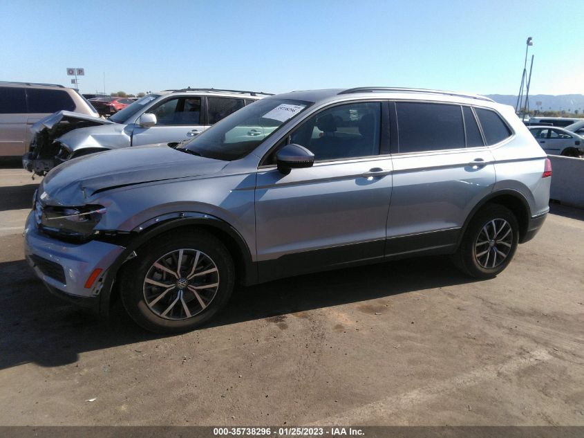 2021 VOLKSWAGEN TIGUAN S VIN: 3VV1B7AX8MM136979